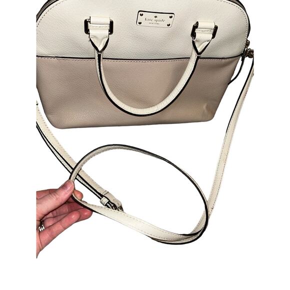 Kate Spade‎ Medium Light Pink and Cream Handbag Purse - Picture 8 of 16